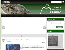 Tablet Screenshot of espemo.org